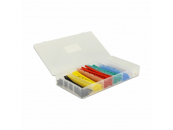 Delock termo skrčke set 100 kos barvne 86264