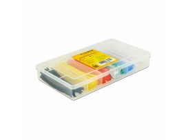 Delock termo skrčke set 100 kos barvne 86264