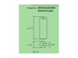 GP polnilna baterija AA-2600 mAh Ni-Mh ReCyko+ Pro Photo Flash LSD 4kos
