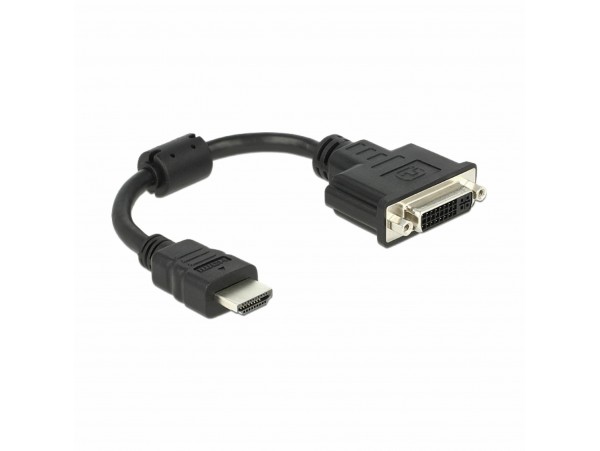 Delock adapter HDMI M - DVI-D Ž 24+5 20cm 65327