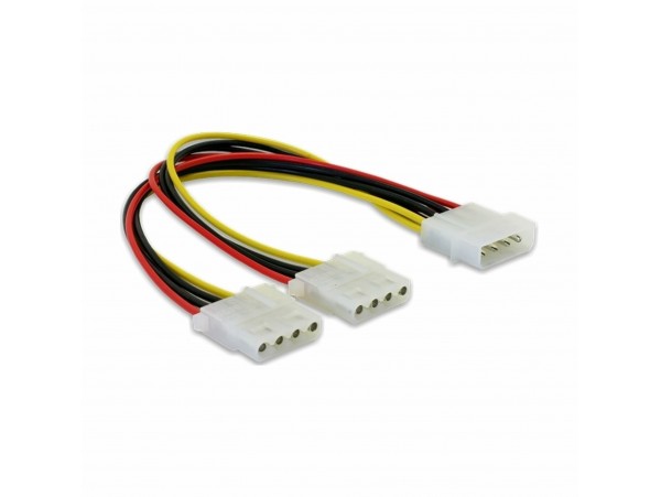 Delock adapter DC Molex M - 2x Molex Ž napajalni 82100