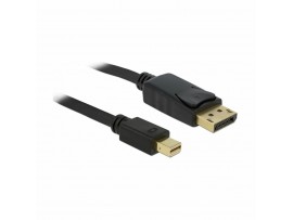 Delock kabel miniDisplayPort-DisplayPort 3m 4K 60Hz črn 82699 Delock kabel miniDisplayPort-DisplayPort 3m 4K 60Hz črn 82699