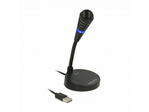 Delock mikrofon USB 2.0 status LED 65868