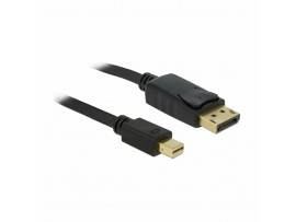 Delock kabel miniDisplayPort-DisplayPort 1m 4K 60Hz 82698 Delock kabel miniDisplayPort-DisplayPort 1m 4K 60Hz 82698