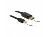 Delock kabel miniDisplayPort-DisplayPort 1m 4K 60Hz 82698