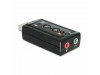 Delock zvočna kartica USB zunanja  7.1 61645