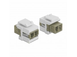 Delock optični adapter I člen Keystone LC Duplex 86347
