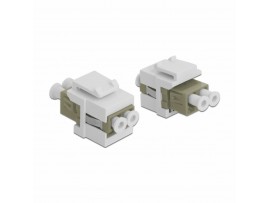 Delock optični adapter I člen Keystone LC Duplex 86347