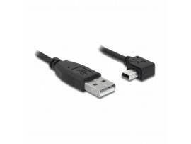 Delock kabel USB A-B mini kotni-horiz. 0,5m 82680