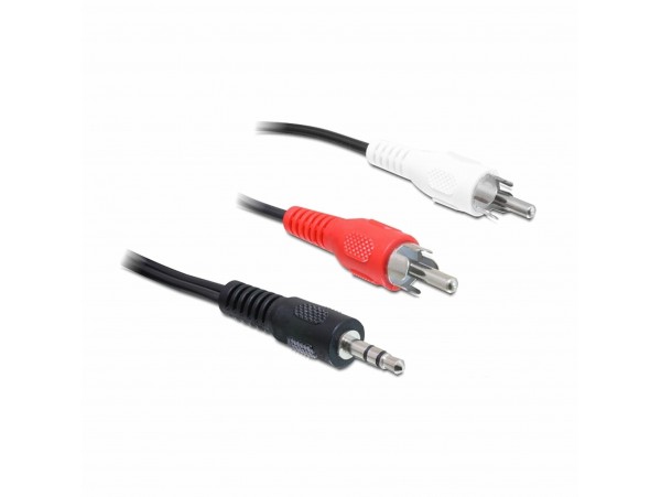 Delock kabel AVDIO 3.5M-2x CinchM 10m 84277