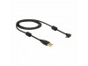 Delock kabel USB A-B mikro kotni-90st. desni 1m 83147