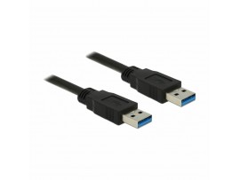 Delock kabel USB 3.0 A-A 0,5m črn 85059 Delock kabel USB 3.0 A-A 0,5m črn 85059