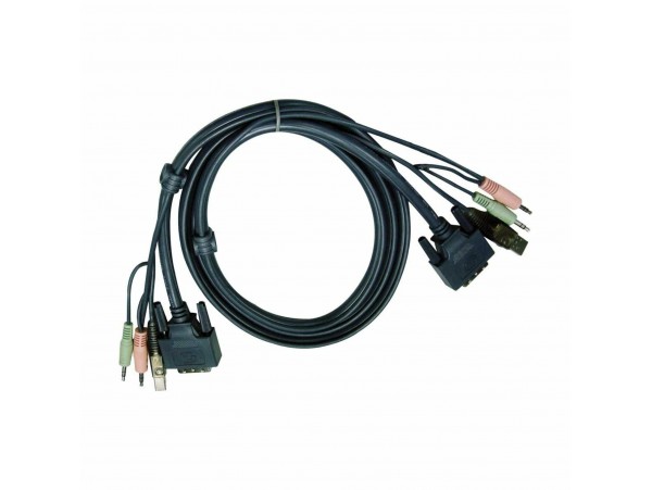 ATEN set kablov 2L-7D02UI DVI-I/USB/ AVDIO 1,8m