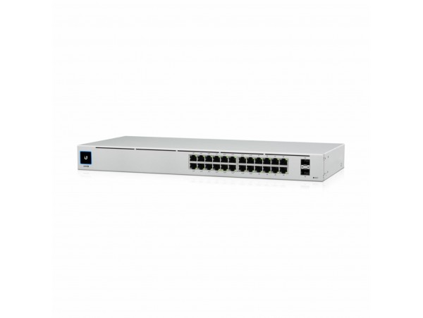Ubiquiti stikalo 1G 24-port rack 2xSFP 16x PoE Unifi Gen2 95W USW-24-POE