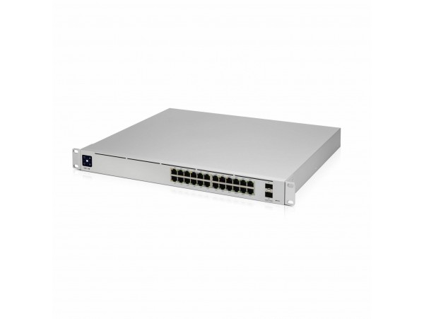 Ubiquiti stikalo 1G 24-port rack 2xSFP 24x PoE++ Unifi Gen2 400W USW-Pro-24-PoE