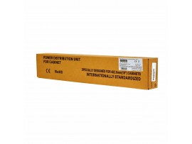 EFB razdelilec rack 9x220V ALU 2m črn EK631DE.1