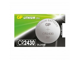 Baterija gumb litijeva CR2430 3V GP