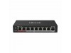 HiLook stikalo 100M  9-port 8x PoE mini kovinsko ohišje NS-0109P-60(B)