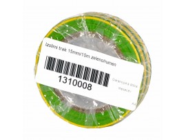 Izolirni trak 15mm/10m zeleno/rumen