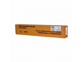 EFB razdelilec rack 7x220V ALU prenapetostna zaščita 2m EK631DE.3