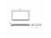 Leviton optični panel LC 24x Duplex / 24x SC Simplex prazen FPCC1SXXX48SC2