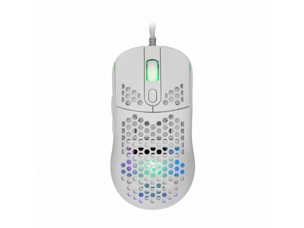 WHITE SHARK miška bela GM-5007 GALAHAD gaming