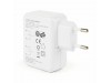Energenie polnilec USB 4xTipA bel EG-U4AC-02