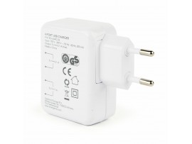 Energenie polnilec USB 4xTipA bel EG-U4AC-02