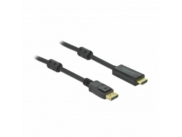 Delock kabel DisplayPort-HDMI  5m 4K 60Hz 85958