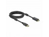 Delock kabel DisplayPort-HDMI  5m 4K 60Hz 85958