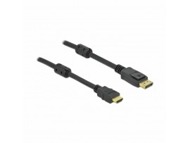 Delock kabel DisplayPort-HDMI 10m 4K 60Hz 85960 Delock kabel DisplayPort-HDMI 10m 4K 60Hz 85960