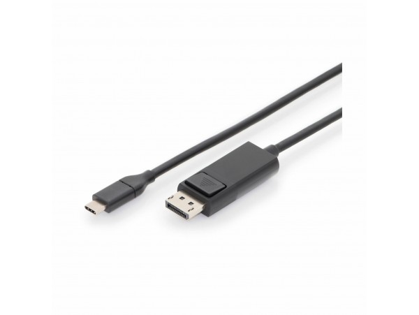 Digitus kabel USB TipC-DisplayPort 1,8m črn