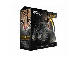 WHITE SHARK slušalke+mikrofon črne gaming GH-2042 OCELOT