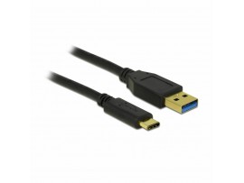 Delock kabel USB 3.1 A-C 1m črn 83870 Delock kabel USB 3.1 A-C 1m črn 83870