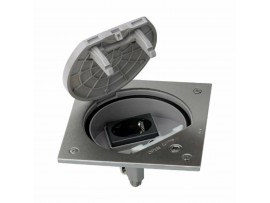 SIMC talna doza zunanja IP66  1x220V modul 45x45