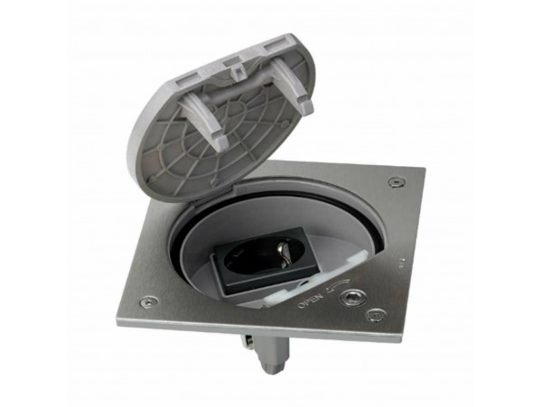 SIMC talna doza zunanja IP66  1x220V modul 45x45