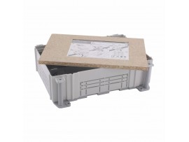 SIMC talna doza vgradno ohišje 6-estrih