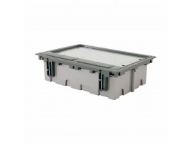 SIMC talna doza za  6x modul globina 90-120 mm, siva