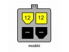 Delock adapter DC 4pin - Molex M 0,15m 82391