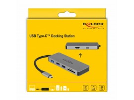 Delock priklopna postaja USB 3.1 TipC 4K 87743