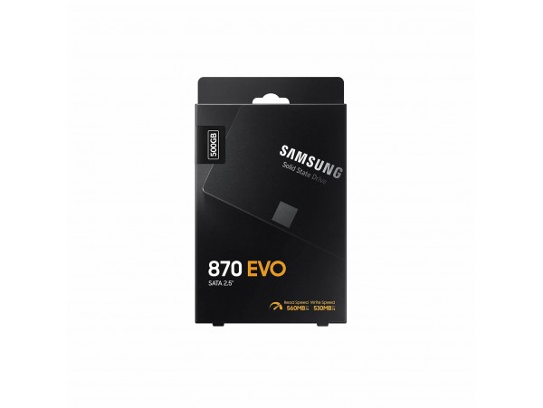 Samsung SSD disk 500GB SATA 3 V-NAND EVO 870 MZ-77E500B/EU
