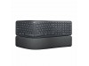 Logitech tipkovnica ERGO K860 SLO Unifying Bluetooth grafitna 920-01010