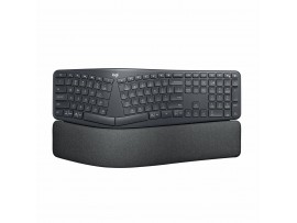 Logitech tipkovnica ERGO K860 SLO Unifying Bluetooth grafitna 920-01010