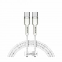 Baseus kabel USB C-C 1m 100W 20V 5A Cafule Metal pleten bel CATJK-C02