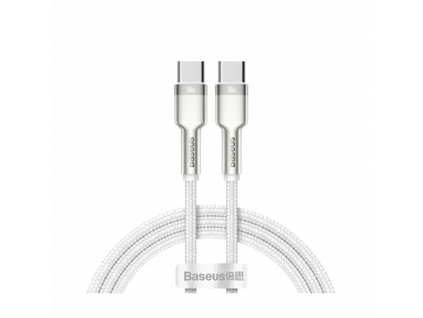 Baseus kabel USB C-C 1m 100W 20V 5A Cafule Metal pleten bel CATJK-C02