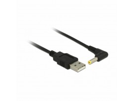 Delock kabel USB M - napajalni M DC 4,0 fi x 1,7mm kotni 1,5m 85544