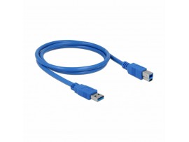 Delock kabel USB 3.0 A-B 1m moder 82580