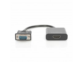 Digitus adapter VGA M-HDMI Ž+avdio DA-70473