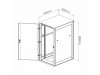 Digitus zidni kabinet 20U 998 600x450 siv sestavljen DN-19 20-U