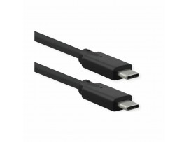 Roline kabel USB 3.2 2x2 C-C PD 5A 1,5m črn Roline kabel USB 3.2 2x2 C-C PD 5A 1,5m črn